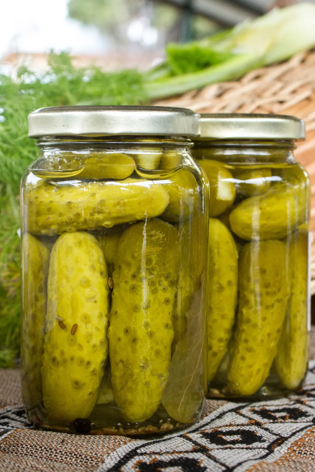 Pepinillos encurtidos